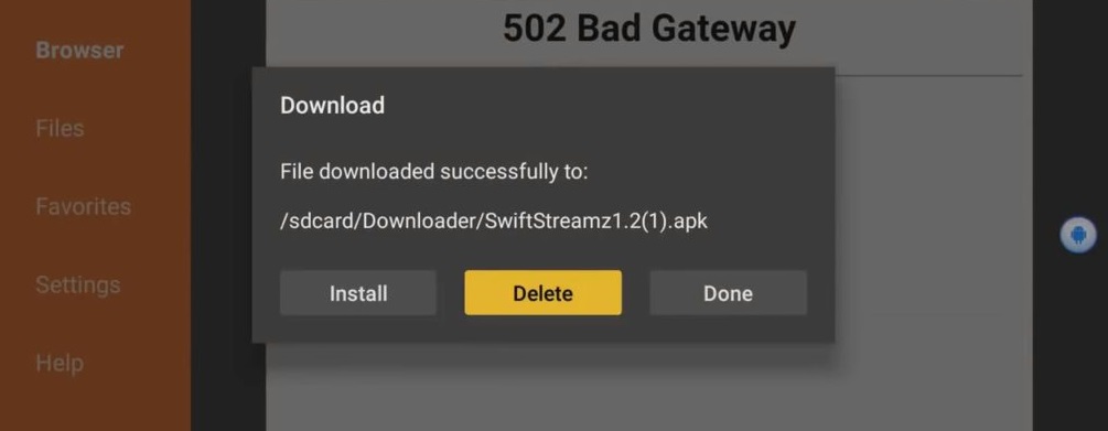 swift streamz firestick