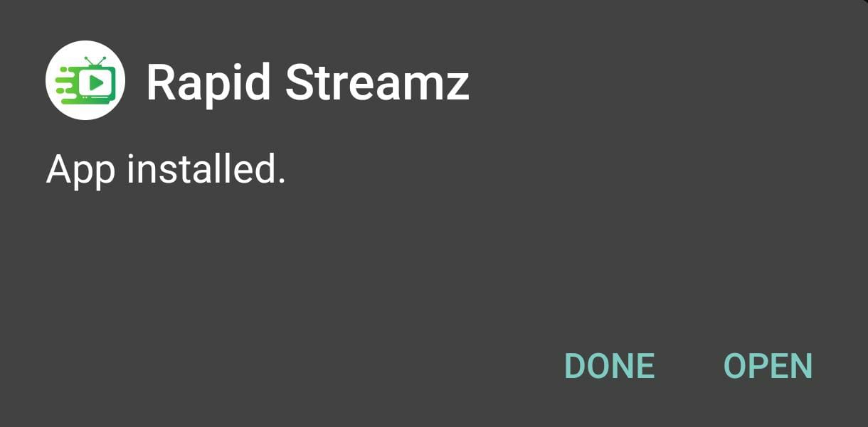 Rapid Streamz INSTALLED